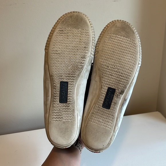 Sperry Women’s America’s Cup Navy Slip On Boat Shoes Size 8 - Picture 8 of 9